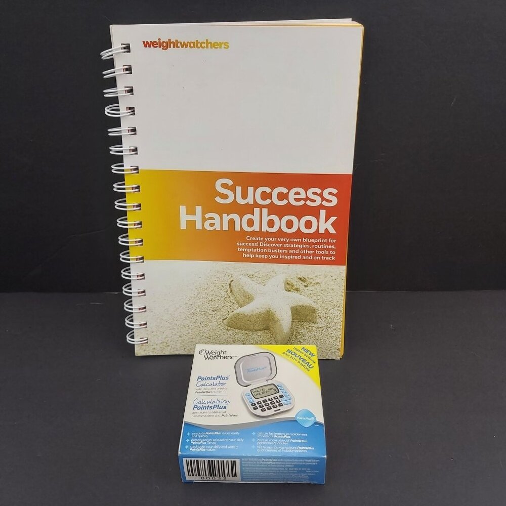 Weight Watchers PointsPlus Calculator Tracker 80033 with Handbook 2011 READ